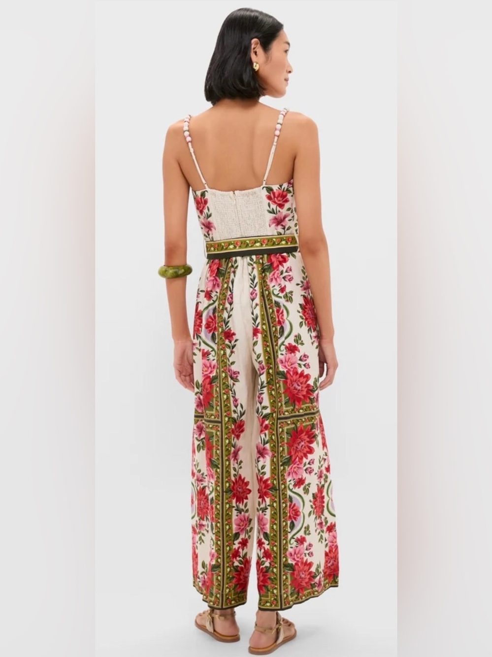 FARM Rio Wonder Rio Sand Sleeveless Jumpsuit - Picture 3 of 16